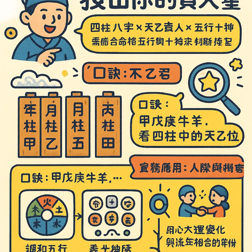 生辰八字怎麼看 - 四柱八字