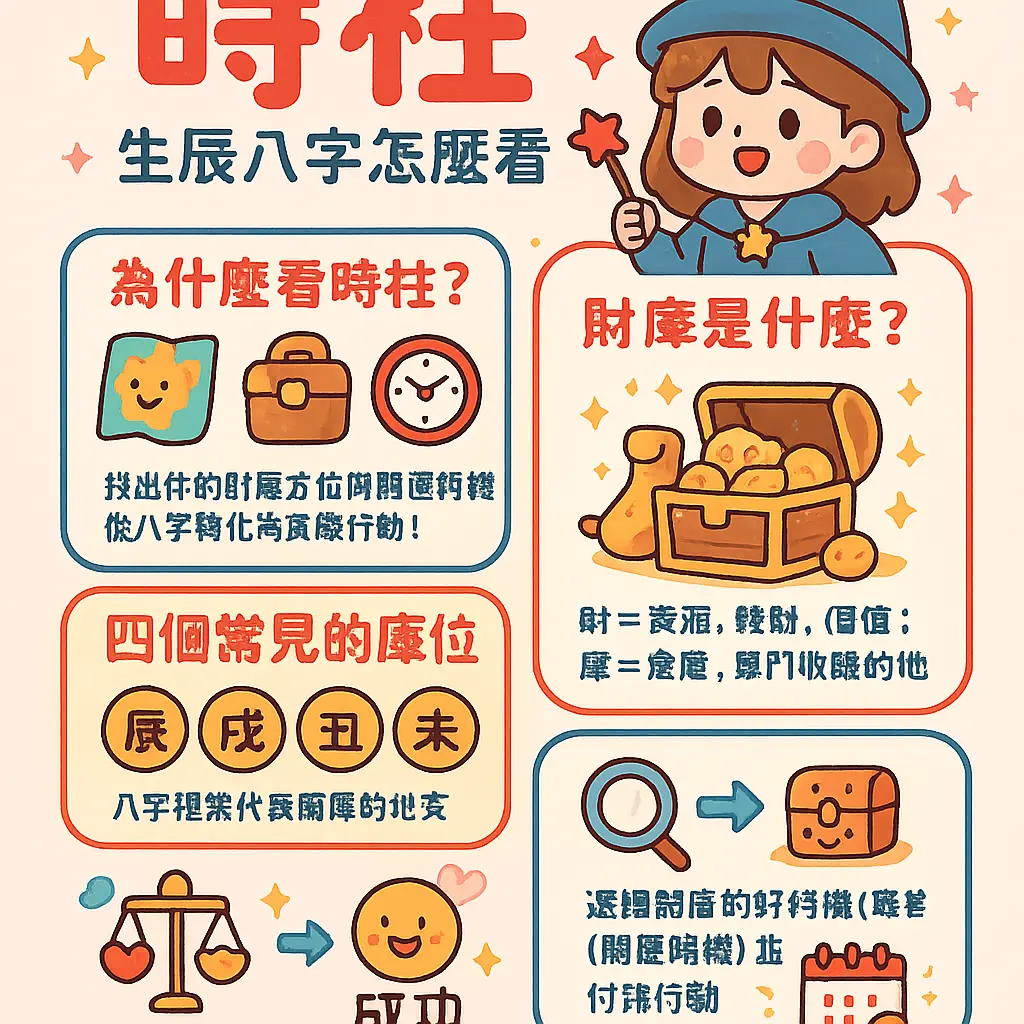 生辰八字怎麼看 - 時柱