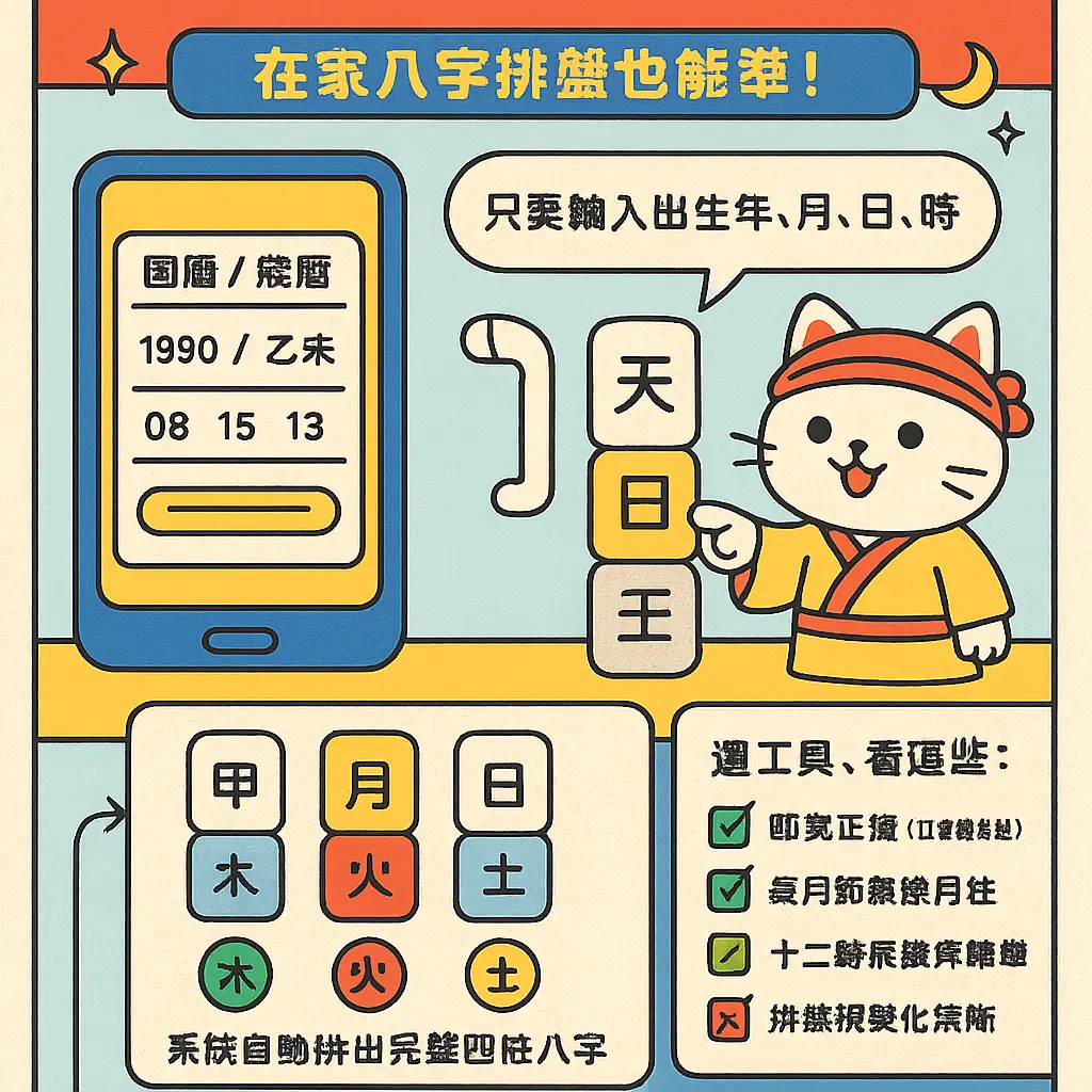 生辰八字查詢對照表 - 周易算命