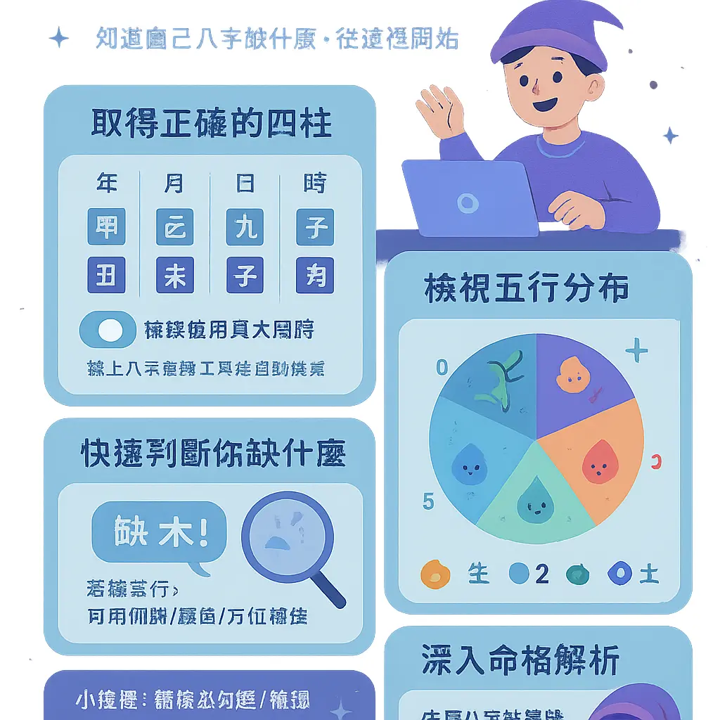 生辰八字计算器 - 五行