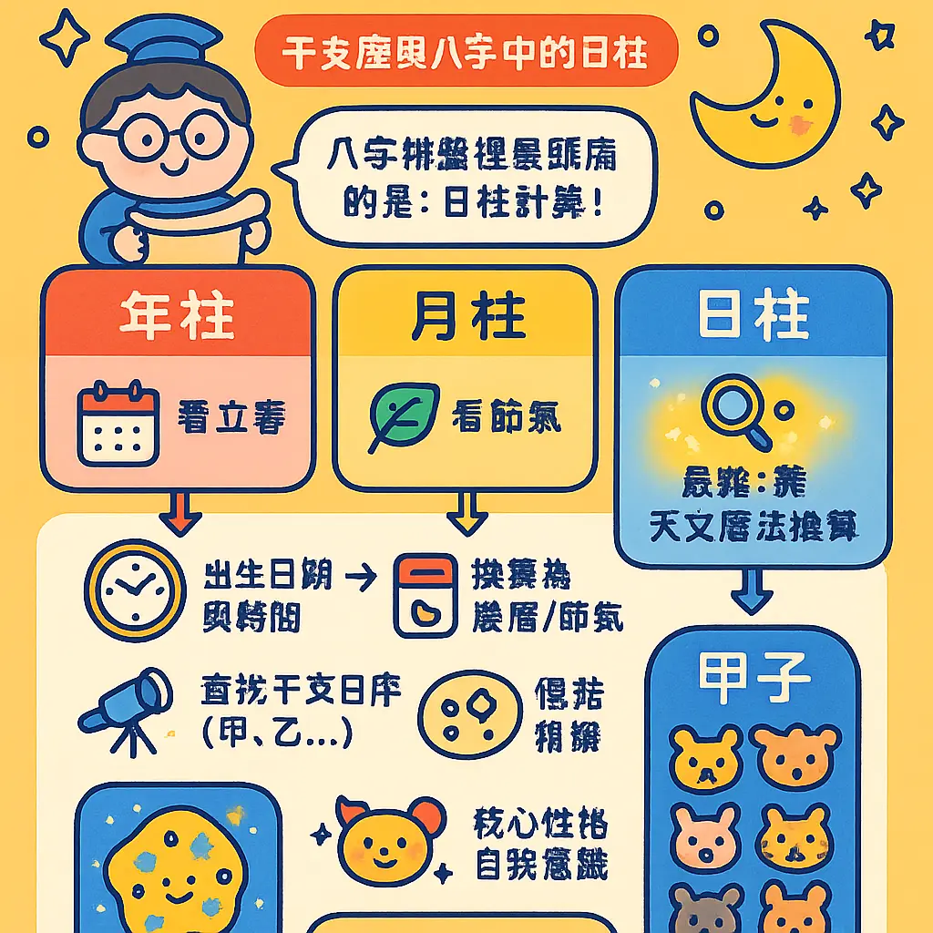 生辰八字是哪八字 - 干支歷